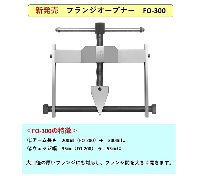 フランジオープナー｜ゼオンノース株式会社